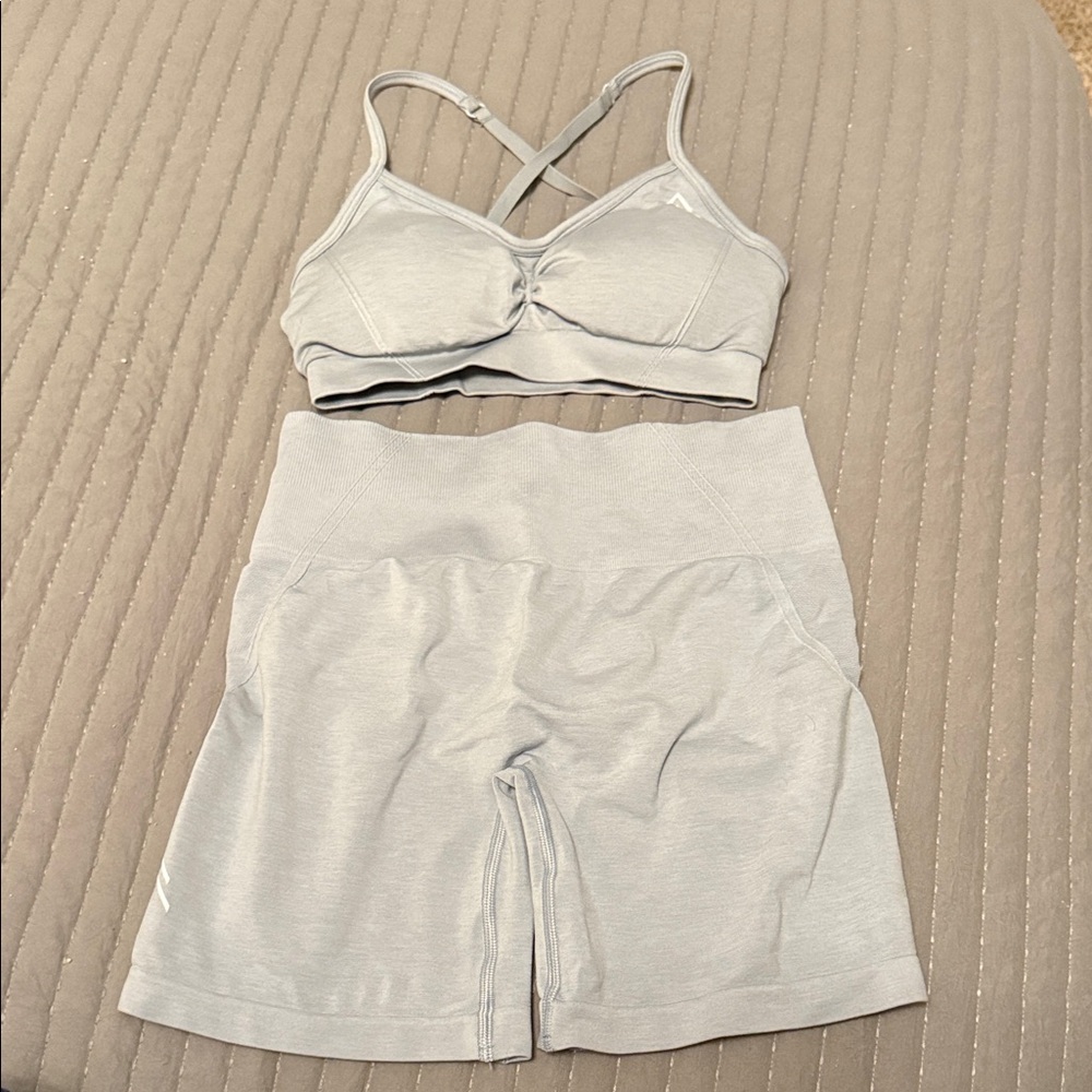 Oner Active Effortless Bike Short Set Metal Grey